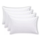 14 Almohadas Standard Con Cierre Y Funda 50x70cm Color Blanco