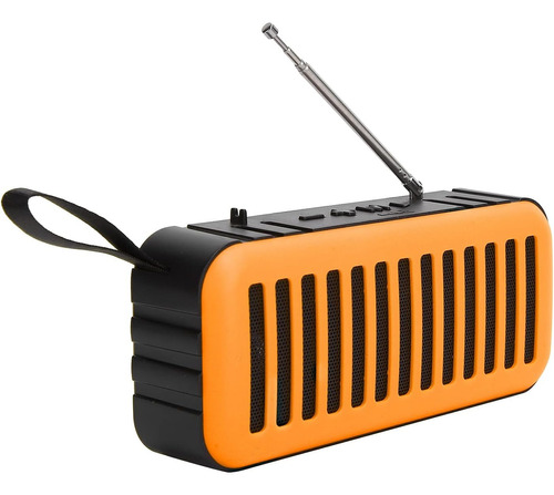 Altavoz Bluetooth Sanpyl Con Radio Fm, Mini Subwoofer Con Ca