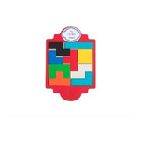 Mini Tetris Juego De Ingenio Rompecabezas De Formas Madera 