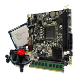 Kit - Pc I3 3220 3.3gz / Placa Mãe H61 / 4 Gb Ddr3 / Cooler