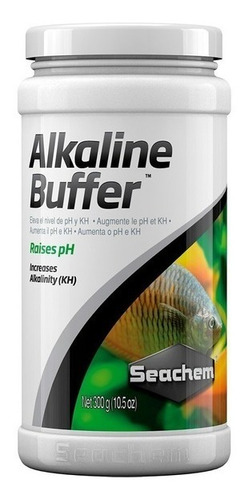 Seachem Alkaline Buffer 300g Tampona E Alcaliniza Aquários