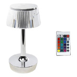 Lampara Led De Mesa Luz Rgb Multicolor Funcion Tactil 4 Pzas