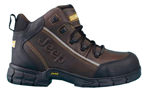 Bota Jeep Hombre De Piel Casual 5101caf Con Detalle