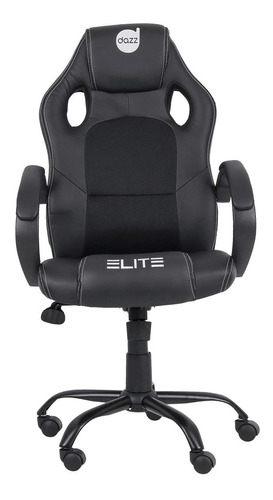 Cadeira Gamer Elite Premium Preta Com Apoio Dazz