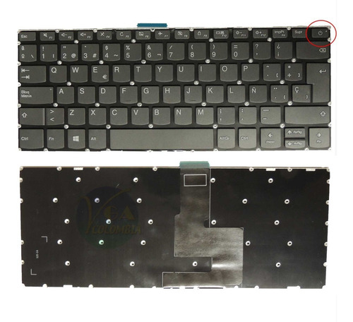 Teclado Lenovo 330-14igm 330-14ast 330-14isk 320-14iap Power