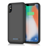 Feob Funda De Batería Para iPhone XS/x, Estuche De Carga Por