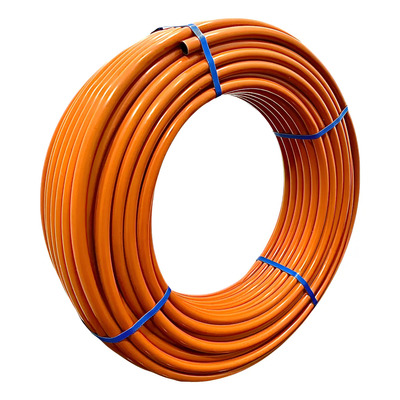 Rollo Manguera Poliducto Naranja Bicapa 3\u002F4 Rollo Para Luz | Meses sin interés