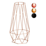 Vasos Suporte Tripé Diamante Plantas Chão 60cm Alto