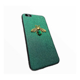 Case Gucci Funda Protector Verde Para iPhone 6 Plus Mosca