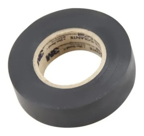 Kit 10 Rolos Fita Isolante Imperial 18mmx20metros Preta - 3m