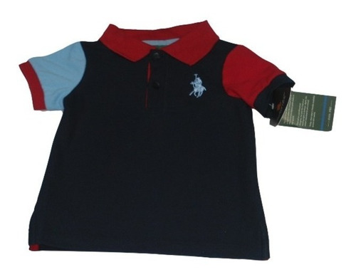 Playeras Tipo Polo Originales Mod. Bicolor Para Niños