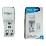 Cargador De Baterias Beston Original 9v/ Aa/aaa + 1 Pila 9v