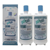 Kit 2 Filtro Refil Purificador Agua Esmaltec Acqua 7 Purágua