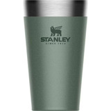 Copo Térmico Para Cerveja Stanley 473ml Personalizado Nome Cor Verde Laser