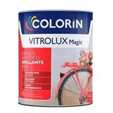 Esmalte Sintetico Brillante 3 En 1 Blanco Colorin Magic X 4 Litros