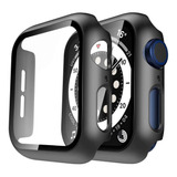 Protector Para Apple Watch Serie 7 Case + Vidrio 41mm 45mm