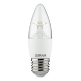 Lámpara Led Osram Vela 4w Dimerizable E27 Cálida Por