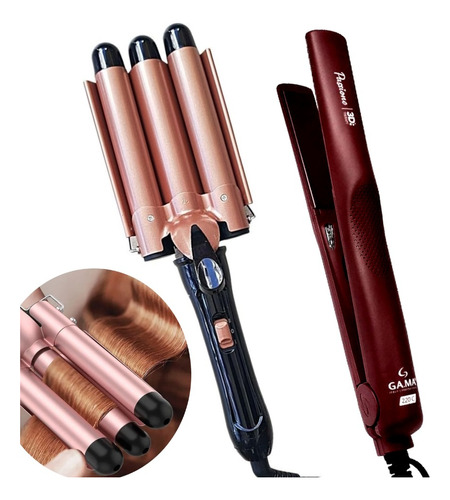 Prancha De Cabelo Gama Profissional Cerâmica 410°f Modelador