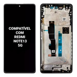 Display Frontal Toutch Compativel  Xiaomi Note 13 5g C/aro