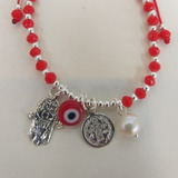 Pulsera Ojo Turco Plata .925