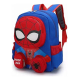 Mochila Escolar Barata Con Spider-man Super Hero School Kids