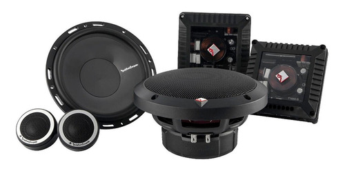 Set De Medios Rockford Fosgate 6.5 Pulgadas T1650s Fidelidad