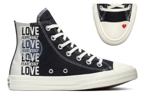 Converse Chuck Taylor Love Fearlessly Bota Hi Shoesfactory4