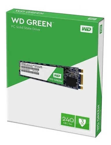 Hd Ssd M.2 Western Digital Wd Green Wds240g2g0b 240gb N/f