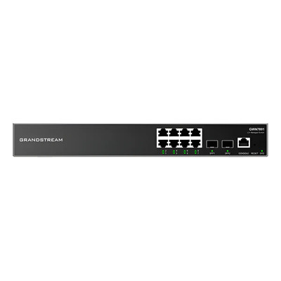 Switch 8 Portas Gigabit Gerenciável Gwn7801 Layer 2+ | Parcelamento sem juros