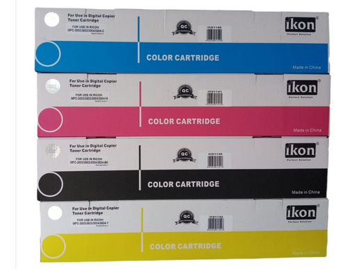 Kit Cartucho De Toner Ricoh Ikon Mp C 3003 /  3503  