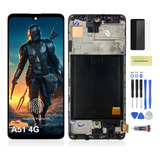 Pantalla Para Samsung A51 A515 A515f Con Marco Super Amoled