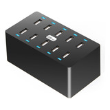 Estacion De Carga Usb Multiple 50w Pared Mesa Minimalista