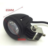 Faro Auxiliar Led Cree Moto 10w 