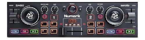 Controlador Dj Numark Dj2go2 Negro De 2 Canales