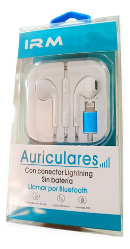 Audífonos Con Cable In Ear Compatibles Con iPhone