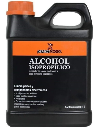 Alcohol Isopropilico Perfect Choice 1 Litro Pc-034094