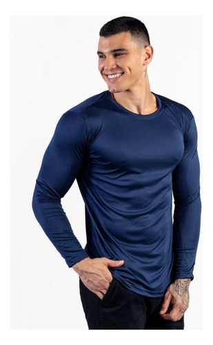 Segunda Pele Com Proteção Solar Uv50 Camisa Esportes Fitness