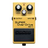 Pedal Para Guitarra Boss Sd-1 Super Overdrive