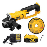 Esmeriladora 4-1/2  Dewalt Dcg412b + Cargador Y Bateria