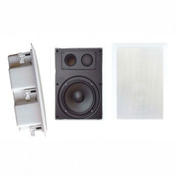 Sistema De Altavoces De 6.5'' 2 Vías Para Pared Con