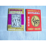 2 Libros Enseñanza De Guitarra. Tangos Y Boleros . A. Pintos