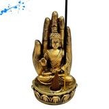 Enfeite Buda Hindu Incensario 2 Em 1 Vareta E Cone Decoração