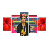 Cuadro Decorativo Moderno Económico Frida Kahlo 125x70