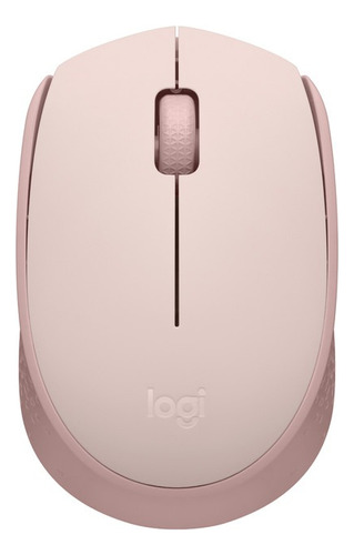 Mouse Raton Inalámbrico Logitech M170 Optico Rosa