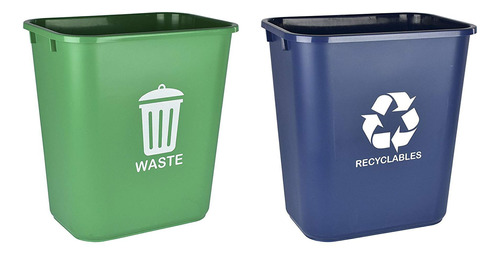 Acrimet Cubo De Basura Para Reciclaje Y Residuos De 27 Cuart
