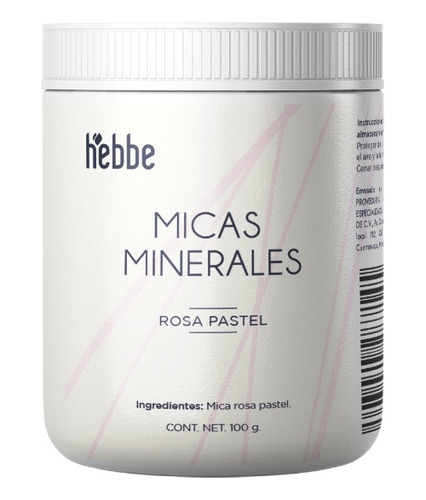 Mica Mineral Cosmetica Pigmento 1 Pza 100g Rosa Cobre Bronce
