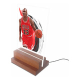 Abajur E Luminária Decoração Nba Michael Jordan 2