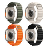 4 Correas Para Apple Watch Ultra Serie 8 7 Se 6 5, Alpine