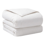 Acolchados 2 Plazas Edredon Queen Blanco Duvet Plumas Plumon