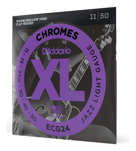 Cuerdas De Guitarra D'addario - Guitarra Eléctrica Xl Chrome